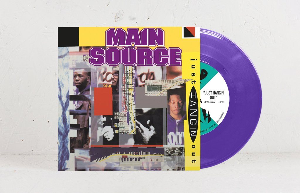 Main Source, Just Hangin’ Out / Live At The Barbecue (copie)