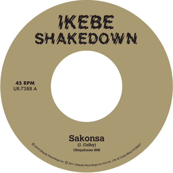 Ikebe Shakedown, Sakonsa / Green And Black ‎
