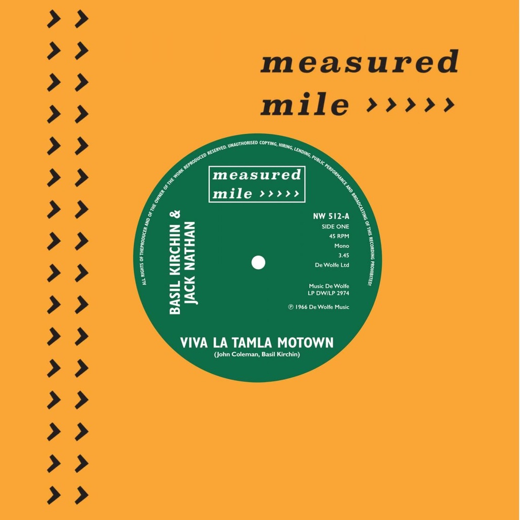 Basil Kirchin & Jack Nathan, Viva La Tamla Motown b/w