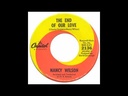 Nancy Wilson, Sunshine / The End of Our Love