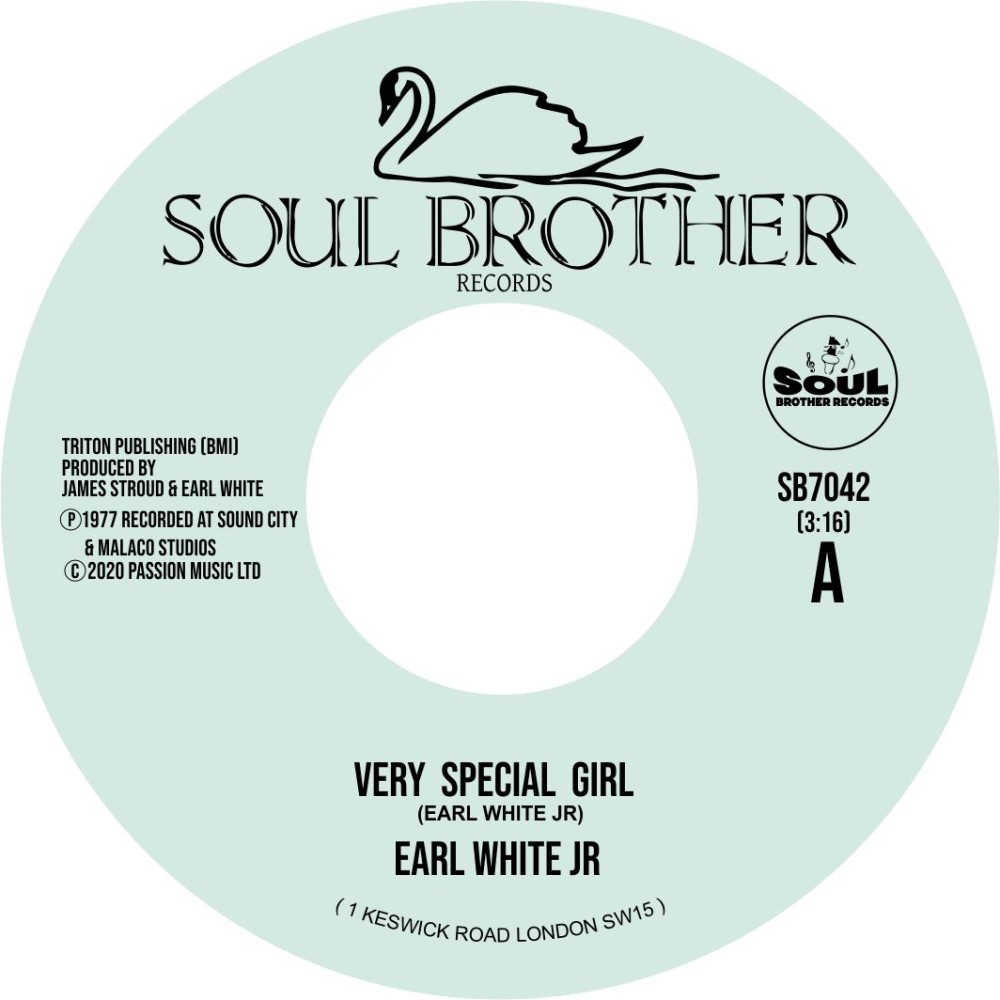[SB7042] Earl White Jr, Very Special Girl / Never Fall In Love Again