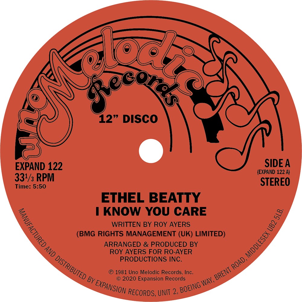 Ethel Beatty, I Know You Care / It’s Your Love