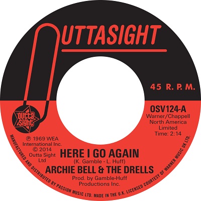 [OSV124] Archie Bell & The Drells, Here I Go Again / Tighten Up