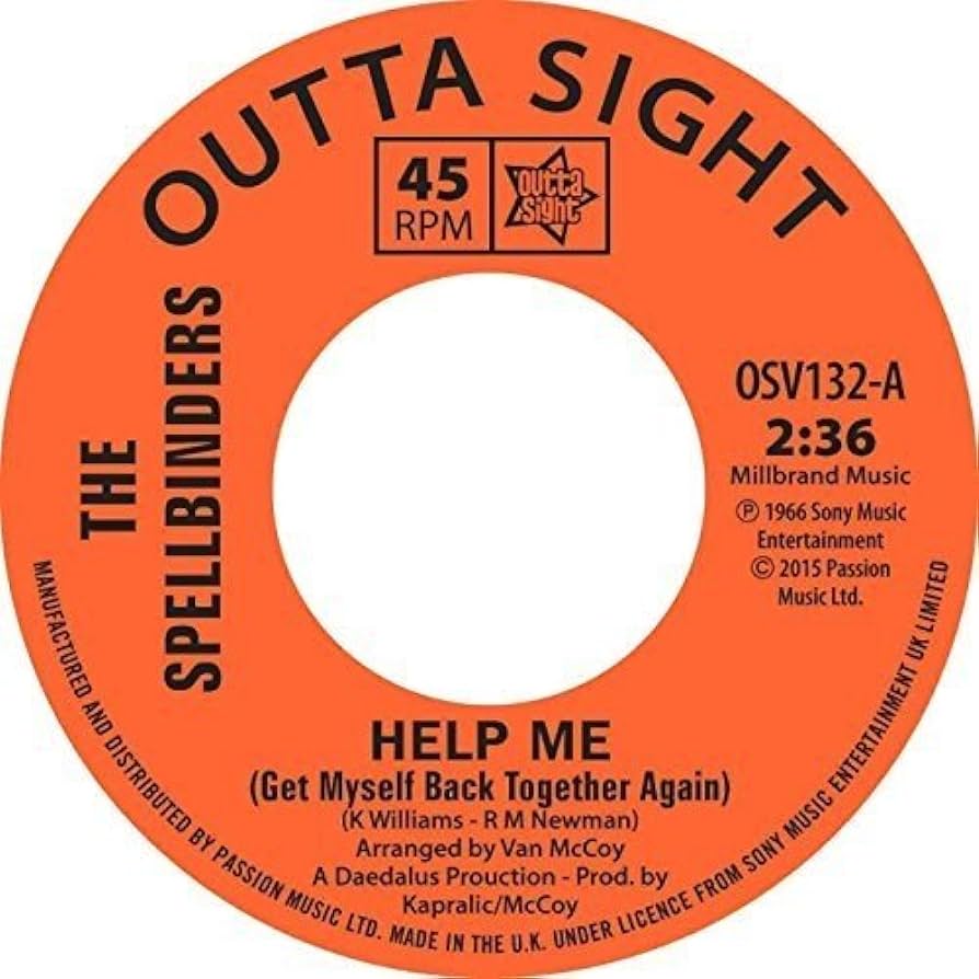 The Spellbinders, Help Me b/w Chain Reaction