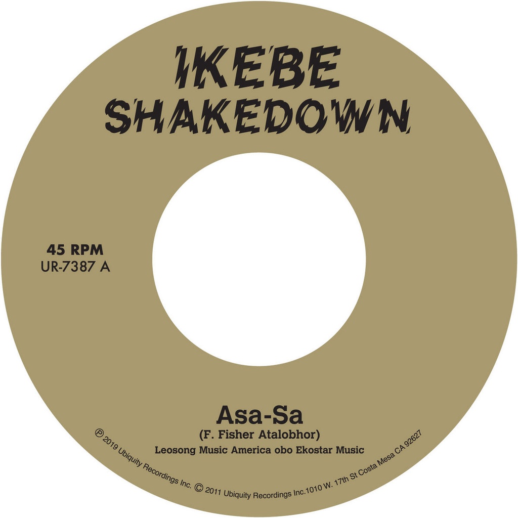 Ikebe Shakedown, Asa​-​Sa b​/​w Pepper par