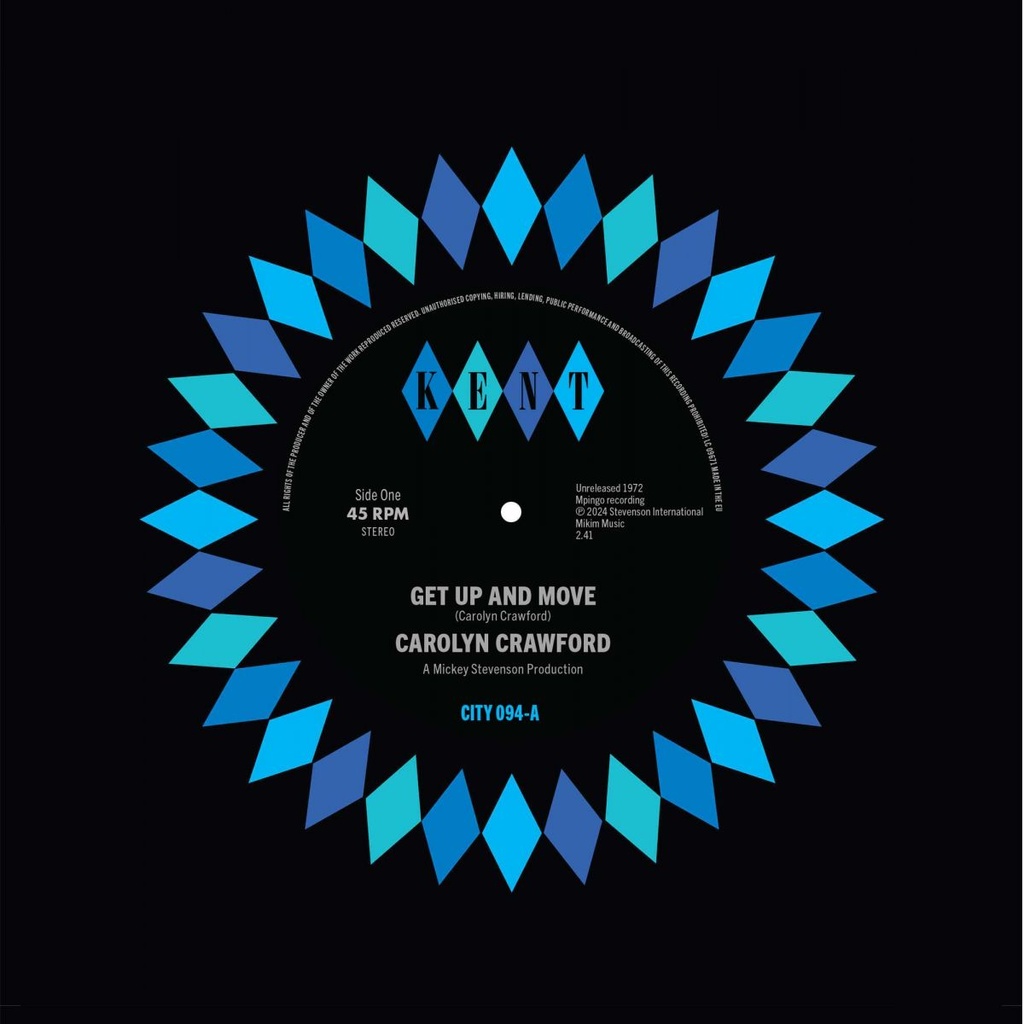 [CITY 094] Carolyn Crawford, Get Up And Move / Sugar Boy