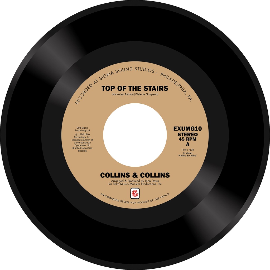 [EXUMG10] Collins & Collins, Top Of The Stairs / You Know How To Make Me Feel So Good