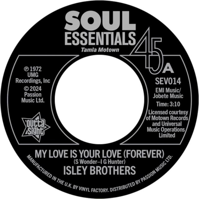 Isley Brothers, My Love Is Your Love (Forever) / Tell Me It’s Just A Rumour Baby
