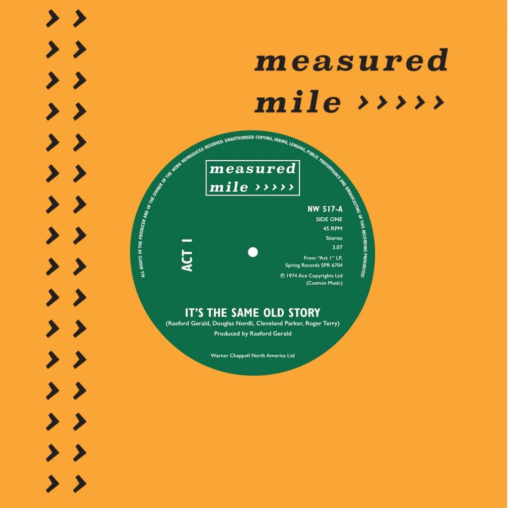 [NW 517] Act I, It's The Same Old Story b/w Ivano Fossati, Night Of The Wolf (Tema Del Lupo)