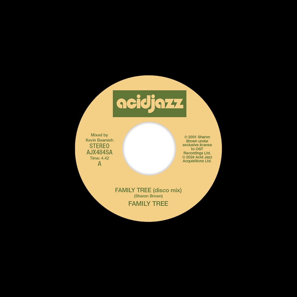 [AJX484S] Family Tree (Disco Mix) b/w Family Tree (Original Mix)