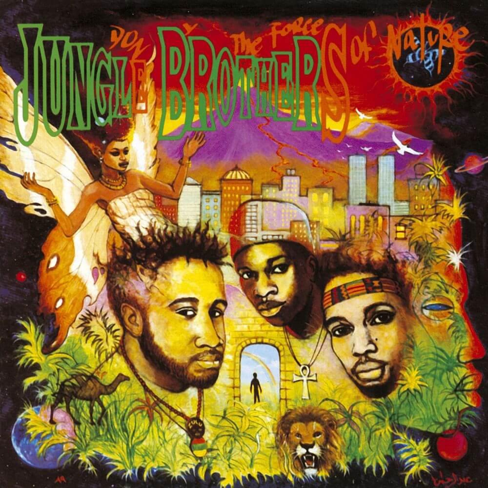 [GET52743-LP] Jungle Brothers, Done By The Forces Of Nature (COLOR)
