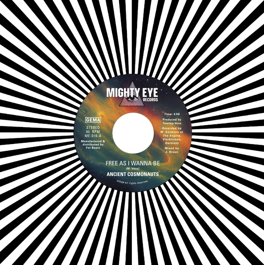 [ME016] Ancient Cosmonauts, Free As I Wanna Be b/w Intergalactical Travel 