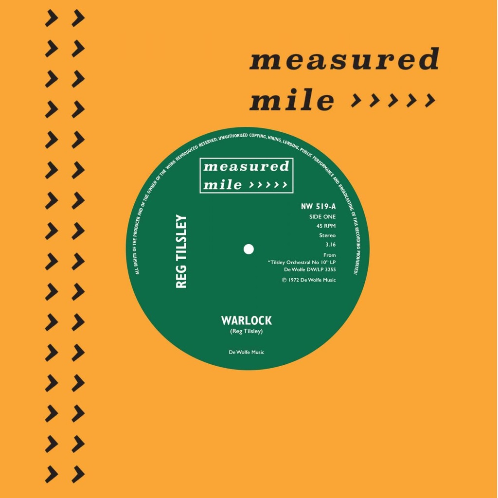 Reg Tilsley, Warlock b/w Roger Jackson, Flashpoint