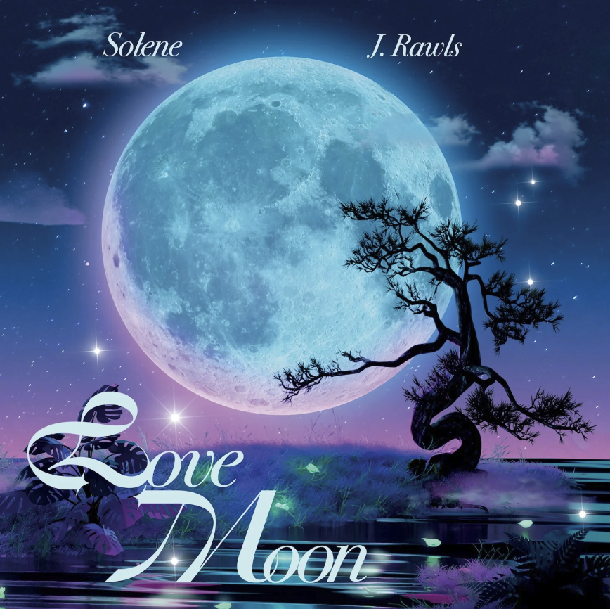 [JAVBK56] Solene & J. Rawls, Love Moon b/w Can't Catch Me In Love (HEART SHAPED HOT PINK)