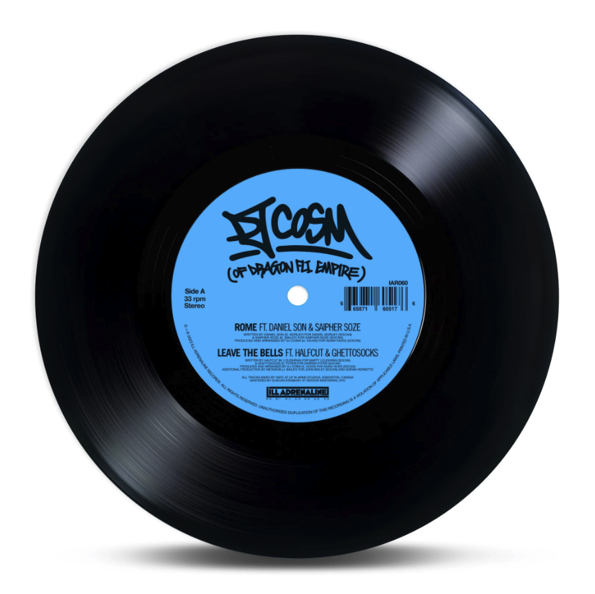 DJ Cosm, Rome / Leave the Bells / All or Nothing