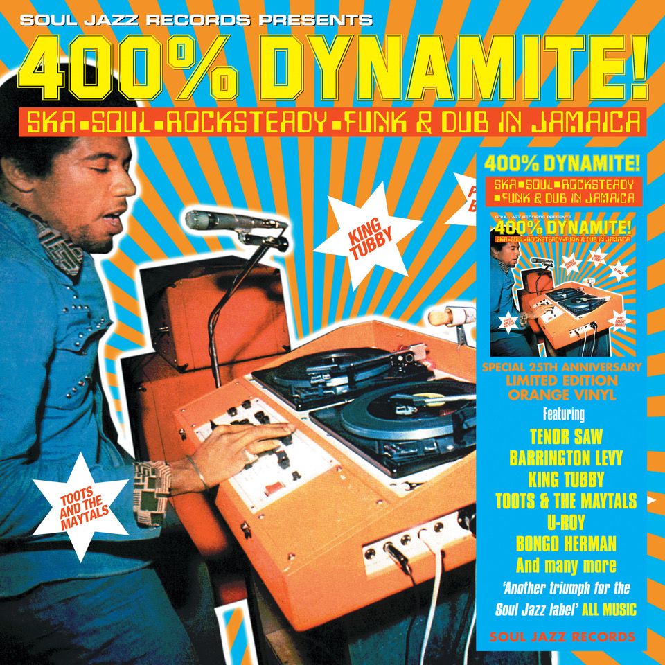 [SJRLP566C] 400% DYNAMITE! Ska, Soul, Rocksteady, Funk and Dub in Jamaica (COLOR)