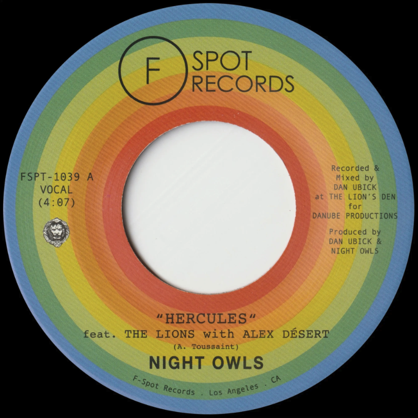 [FSPT1039] Night Owls, Hercules (feat. Alex Désert & The Lions) b/w Tell It Like It Is (feat. Asdru Sierra) 