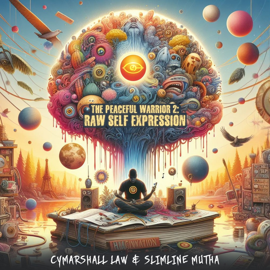 Cymarshall Law & Slimline Mutha, The Peaceful Warrior 2: Raw Self Expression (CD)