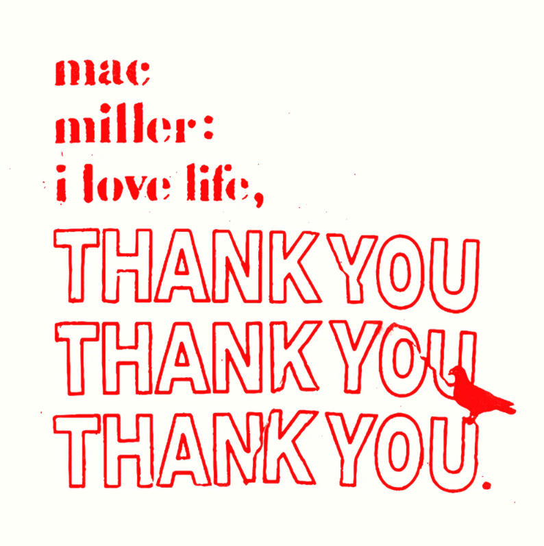 [RSTRM700] Mac Miller, I Love Life, Thank You (CLEAR) 