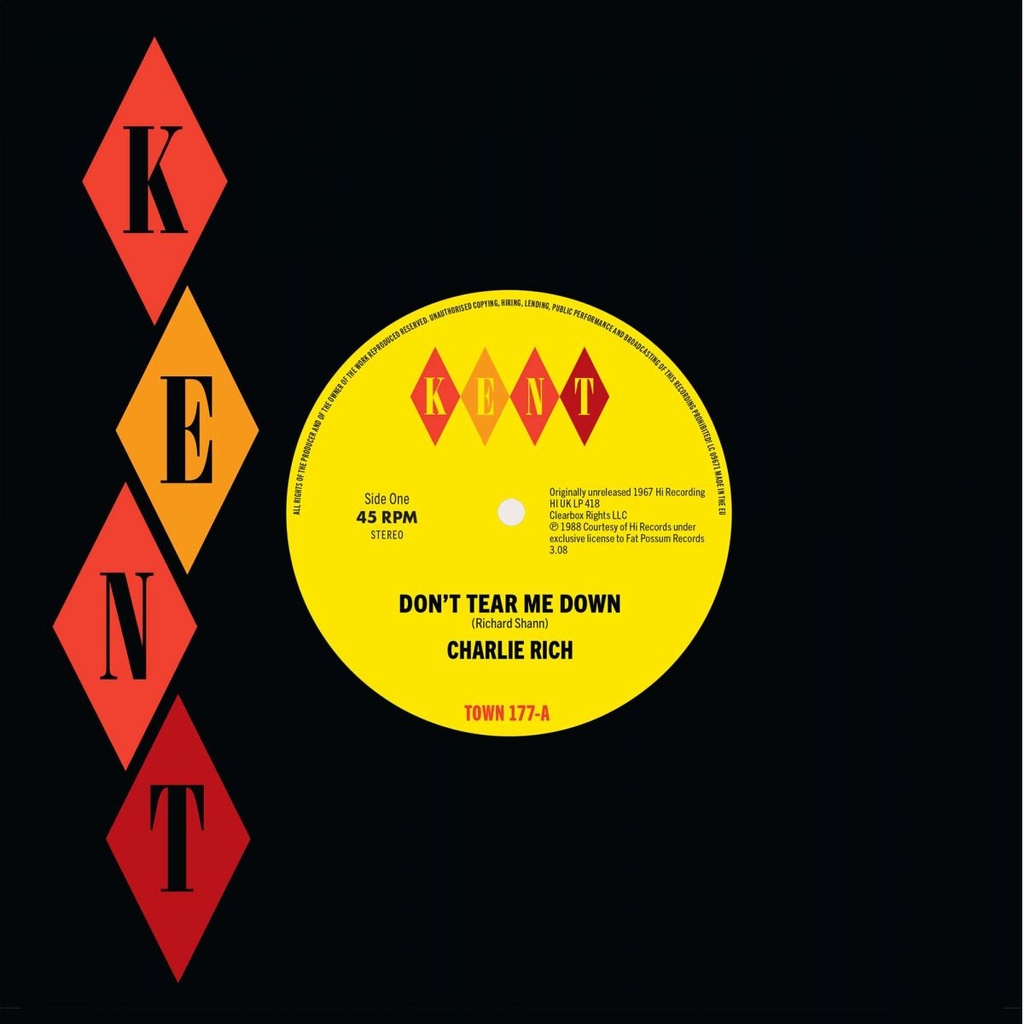 Charlie Rich, Don't Tear Me Down / Hotels, Motels