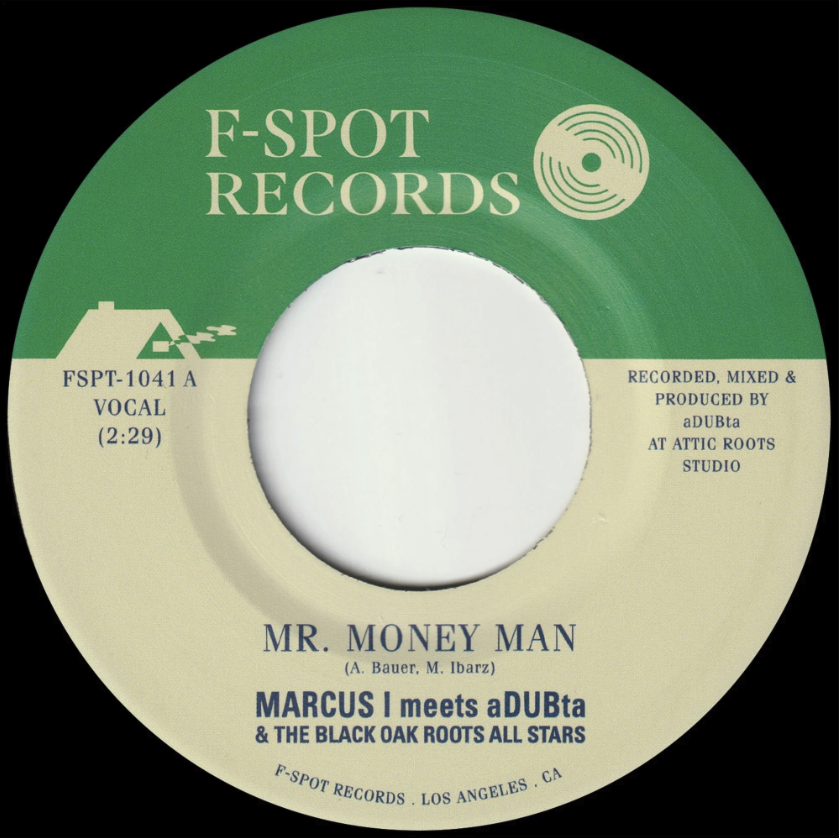 [FSPT1041] Marcus I meets aDUBta, Mr. Money Man b/w Version 