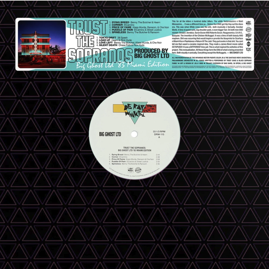 [DRW115] 38 Spesh & Benny The Butcher - Trust The Sopranos: Big Ghost Ltd '83 Miami Edition (COLOR)