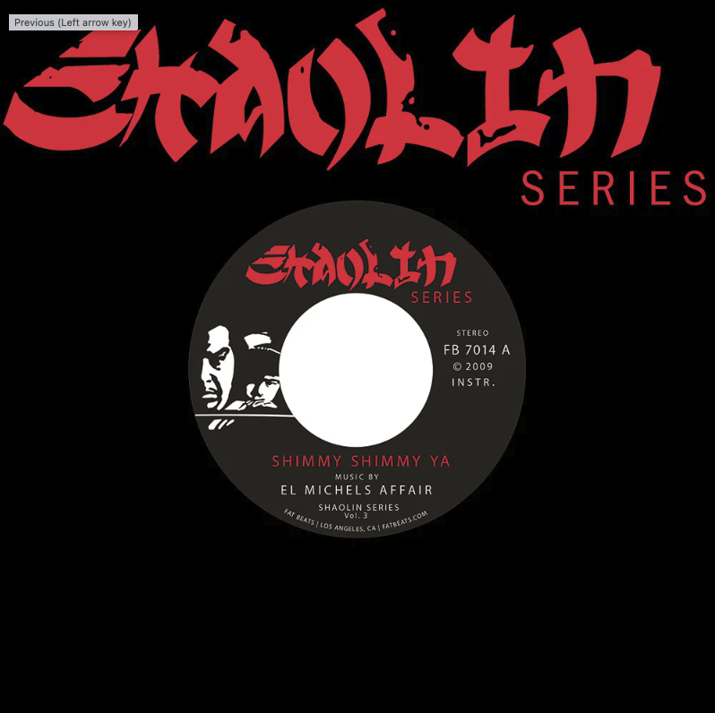 El Michels Affair, Shimmy Shimmy Ya b/w Incarcerated Scarfaces