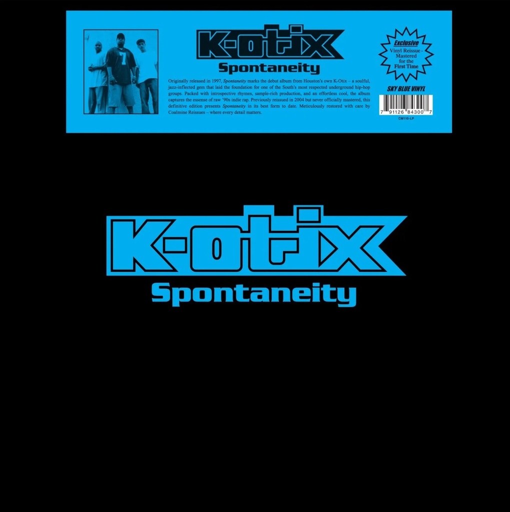 K-Otix, Spontaneity (CASSETTE)