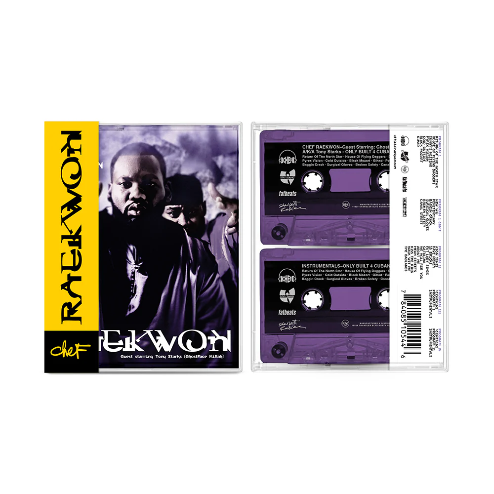 [C-CHEF002] Raekwon, Only Built 4 Cuban Linx... Pt. II - The Instrumentals (CASSETTE)