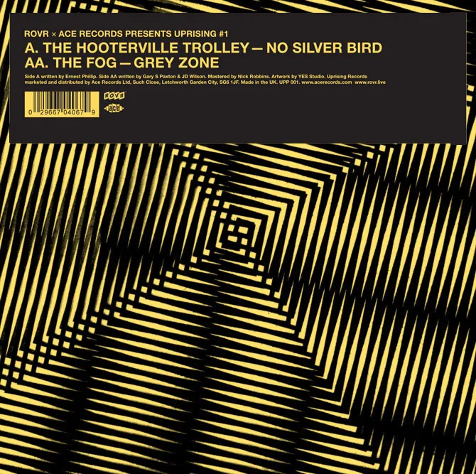 [UPP 001] The Hooterville Trolley, No Silver Bird b/w The Fog, Grey Zone