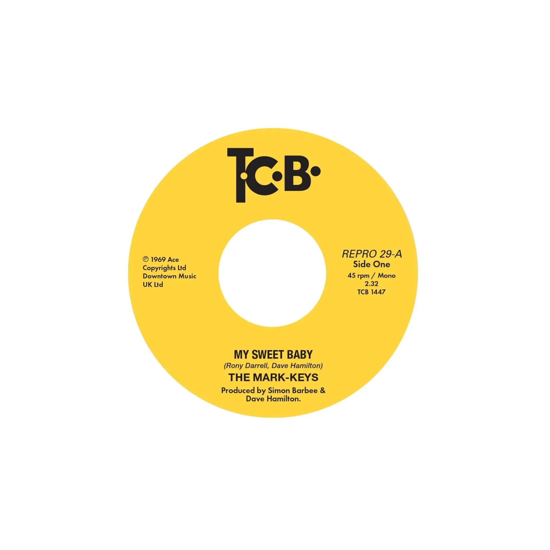 The Mark-Keys, My Sweet Baby / Heavenly Thing