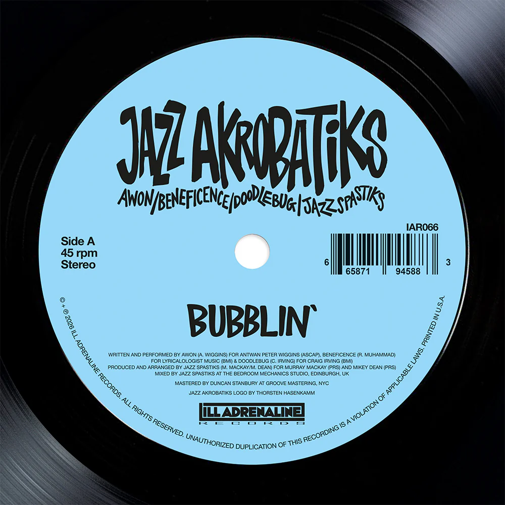 [IAR066] Jazz Akrobatiks (Awon, Beneficence, Doodlebug & Jazz Spastiks), Bubblin'