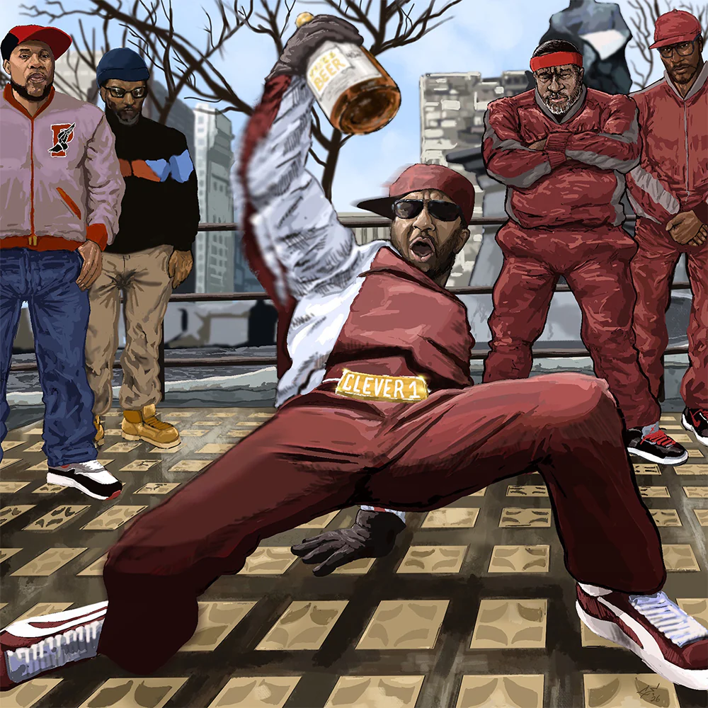 Clever 1 x Shar tha Analog Bastard - Da Buze Bruvaz present Clever 1 Az LO Kirkland: Da Baddest Incredible B-Boy known 2 Mankind illin wit Shar tha Analog Bastard