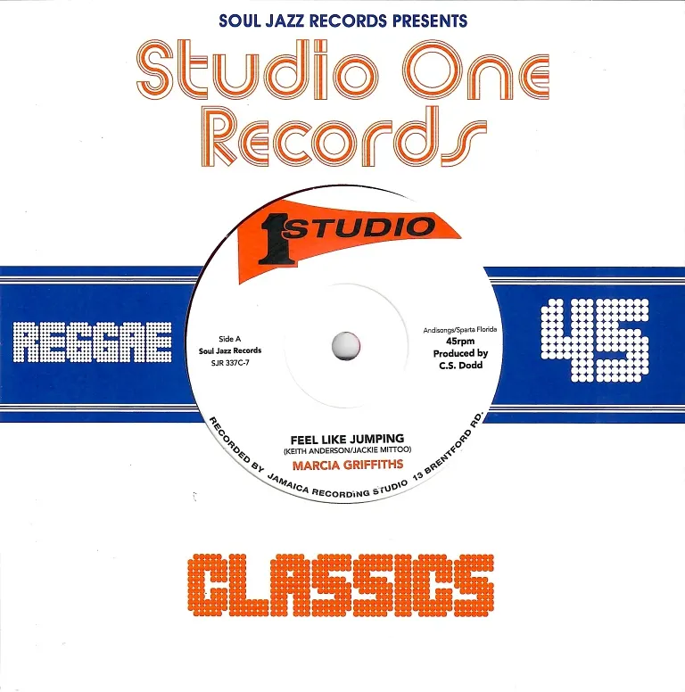 [SJR337C-7] Marcia Griffiths / Dub Specialist, Feel Like Jumping