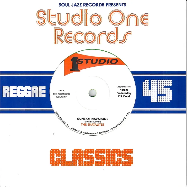 The Skatalites, Guns Of Navarone / Marcus Garvey (COLOR)