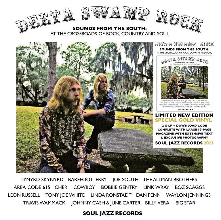 [SJRLP520C] Delta Swamp Rock - Sounds From The South: At The Crossroads Of Rock, Country And Soul (COLOR)