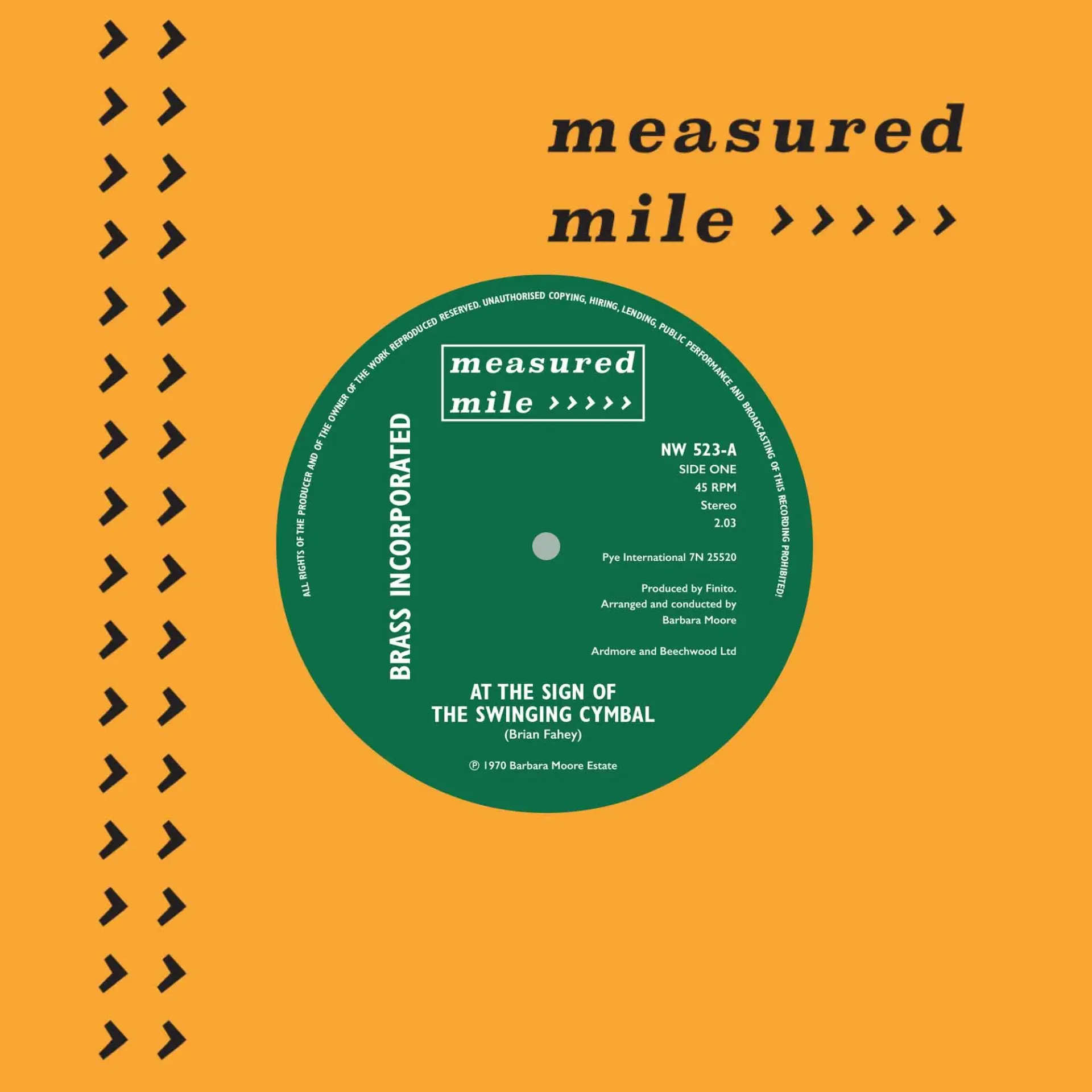 [NW 523] Brass Incorporated, At The Sign Of The Swinging Cymbal / Just Like That