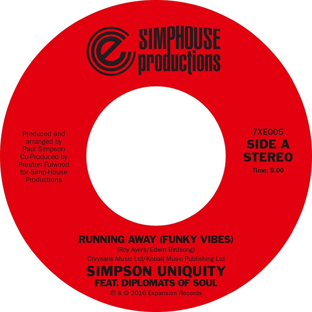 Simpson Uniquity Featuring Diplomats Of Soul, Running Away