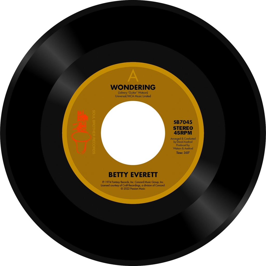 Betty Everett, Wondering / Try It, You’ll Like It