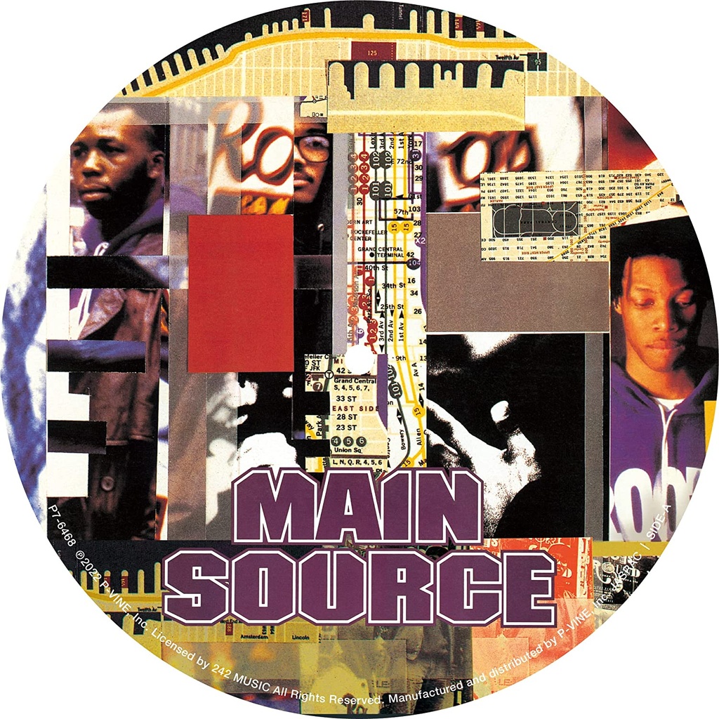 Main Source, Live At The Barbeque / Large professor (PICTURE DISC)