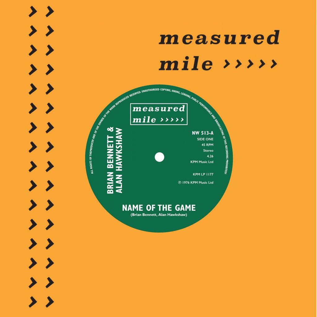 [NW 513] Brian Bennett & Alan Hawkshaw, Name Of The Game / Dave Richmond, Confunktion,