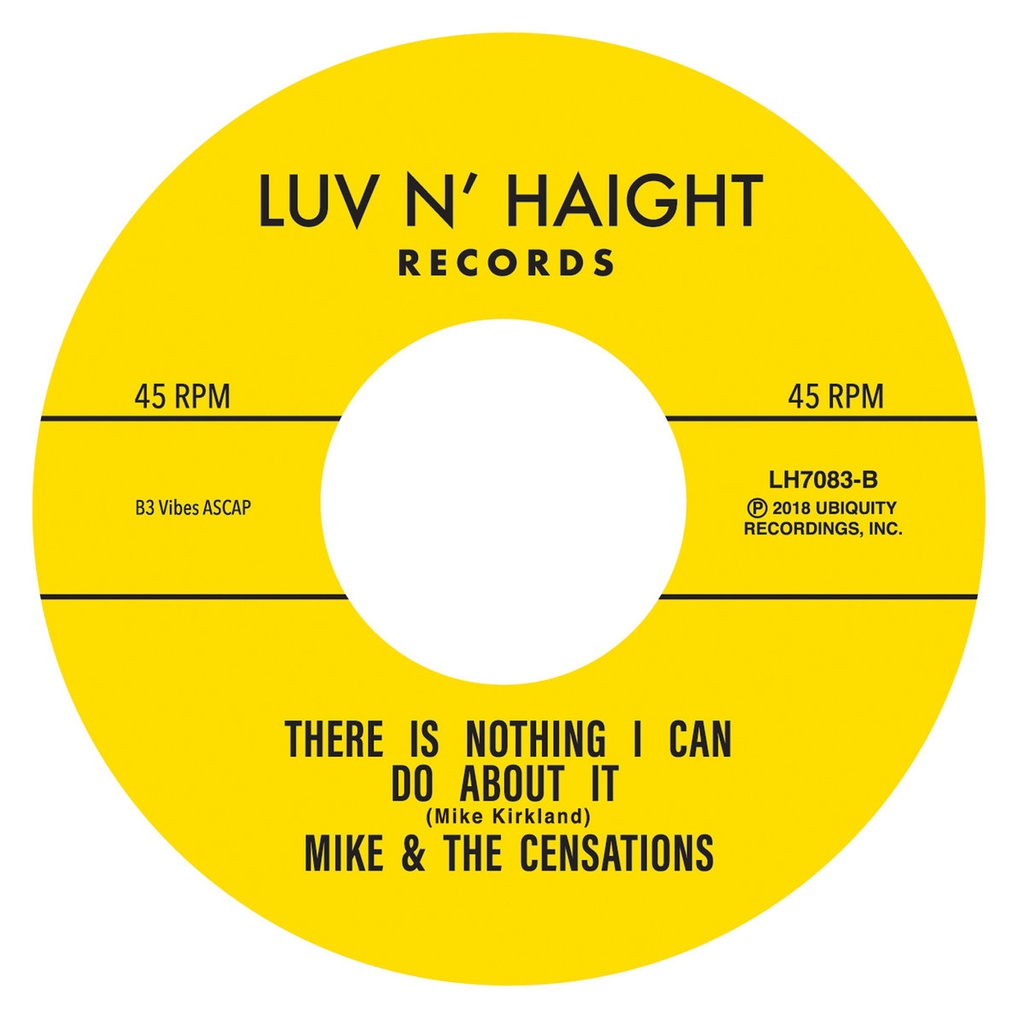 Mike & The Censations – Don't Mess With Me / There Is Nothing I Can Do About It