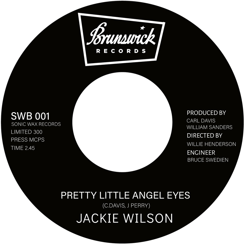 Jackie Wilson, Pretty Little Angel Eyes / Blank (One Sided 7”)