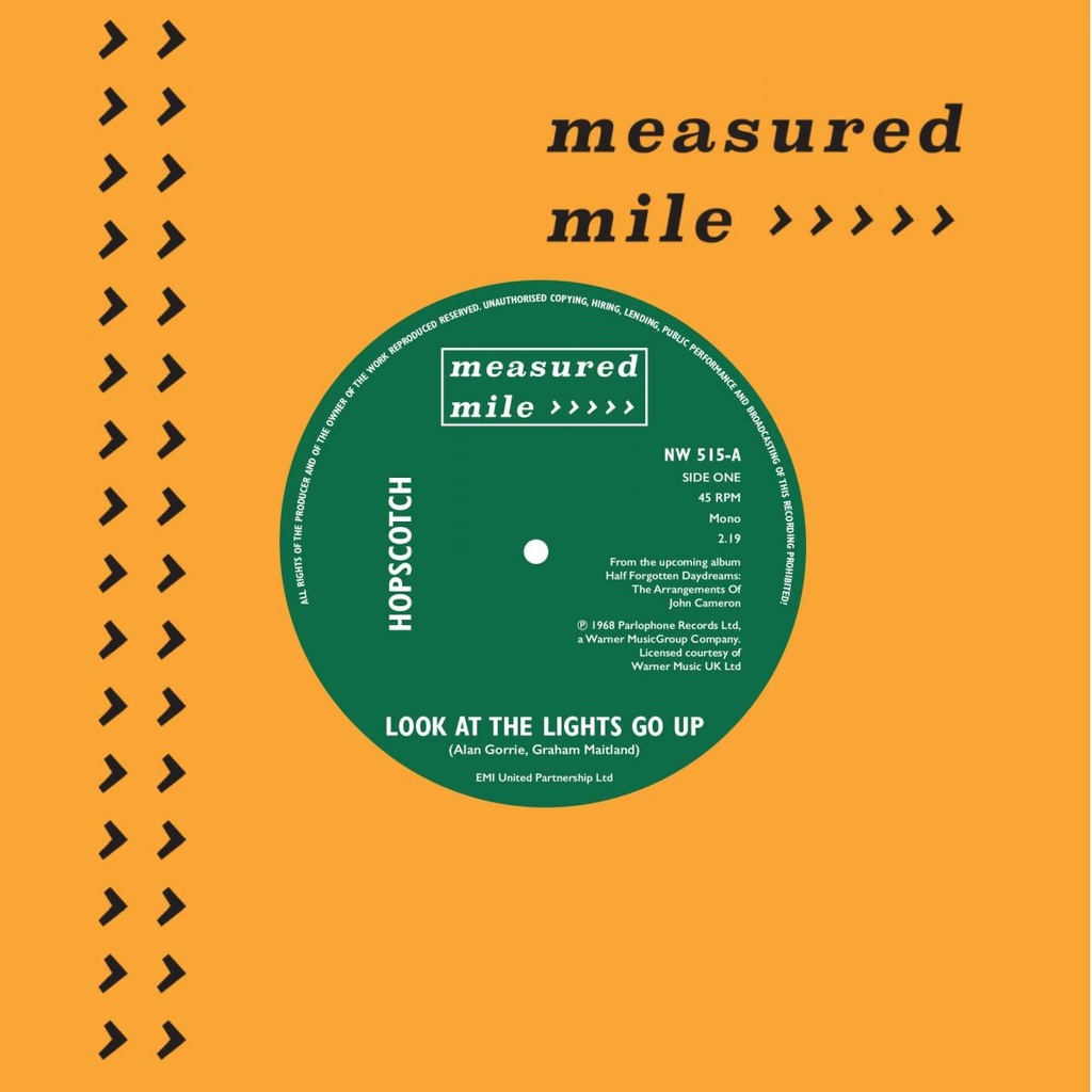 Hopscotch, Look At The Lights Go Up b/w Andwella, Hold Onto Your Mind