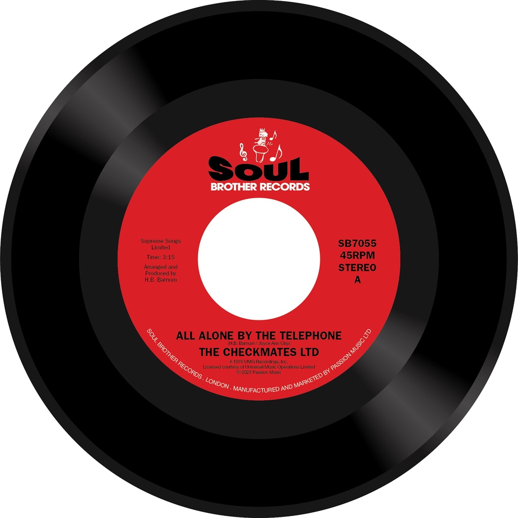 The Checkmates Ltd, All Alone By The Telephone / Body Language