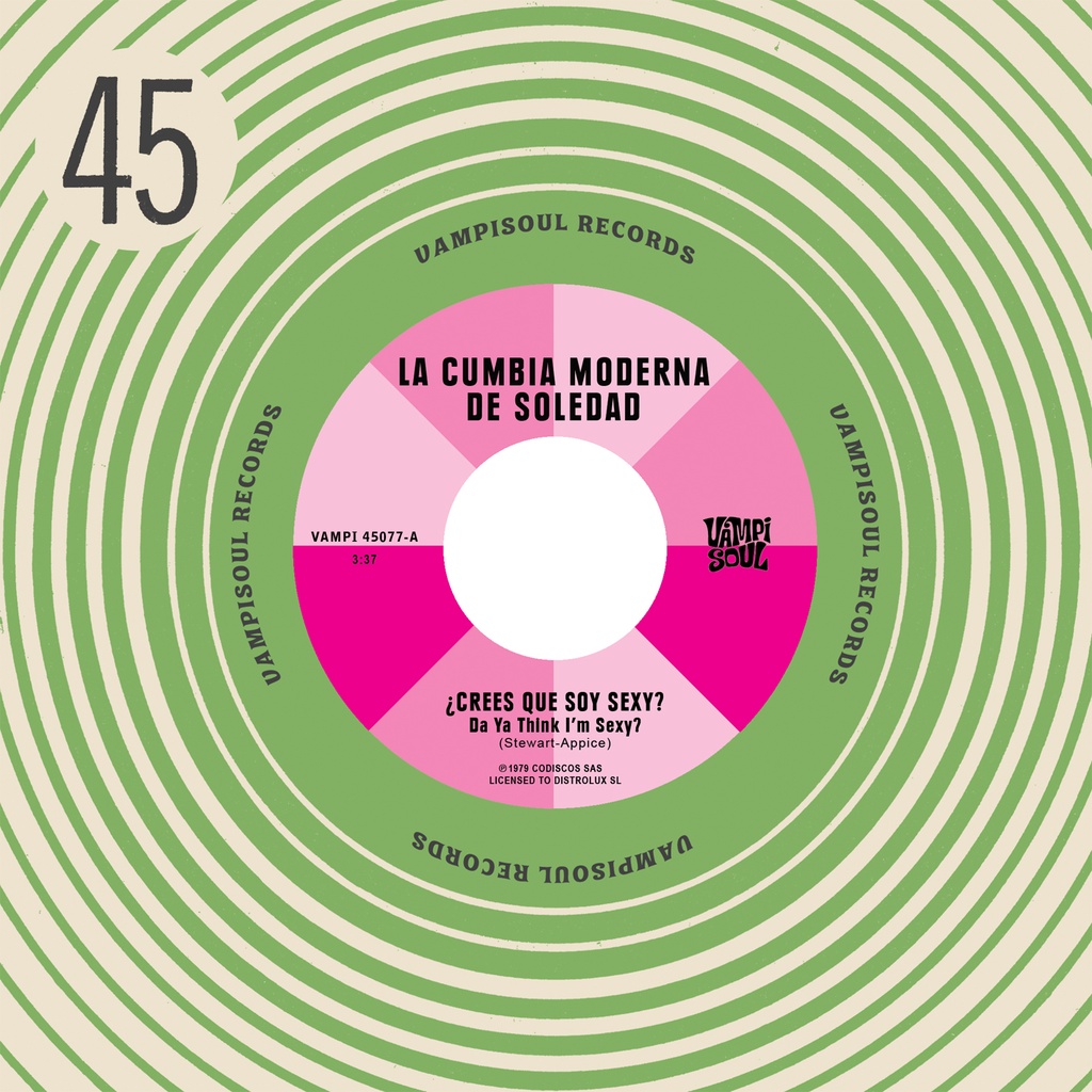 La Cumbia Moderna de Soledad, Da Ya Think I'm Sexy? /  Machuca Cumbia, Stayin' Alive (COLOR)