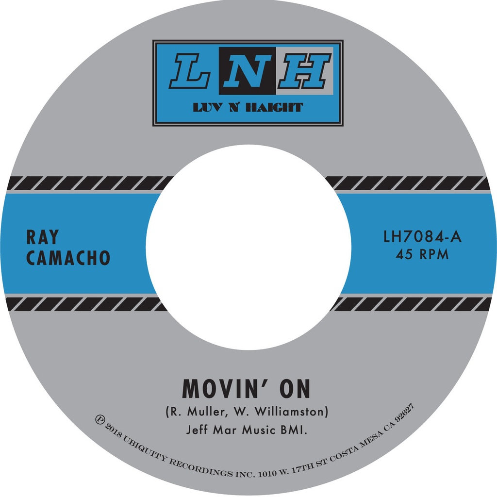 Ray Camacho, Movin' On b/w Si Si Puede