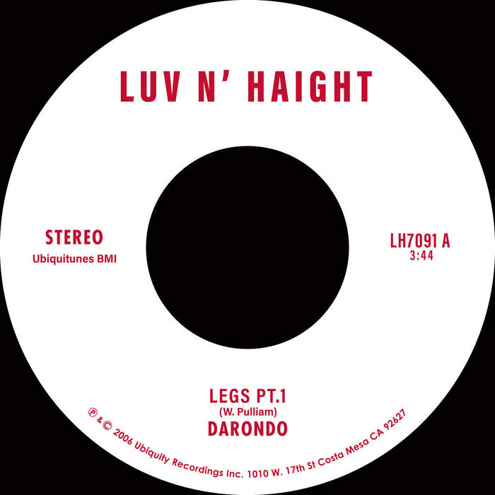 [LH7091] Darondo, Legs b/w Let My People Go