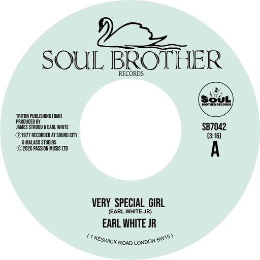 [SB7042] Earl White Jr, Very Special Girl / Never Fall In Love Again
