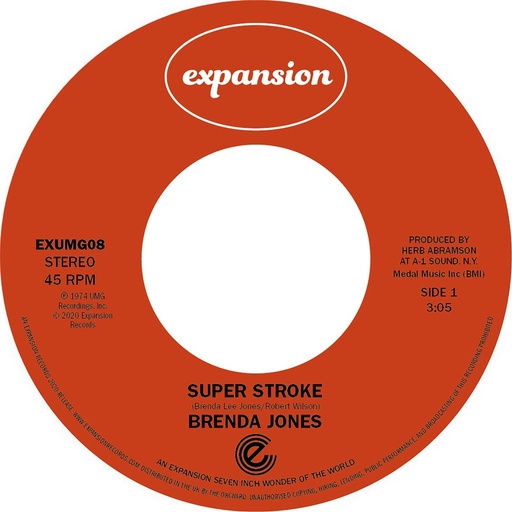 [EXUMG08] Brenda Jones, Super Stroke / Big Mistake